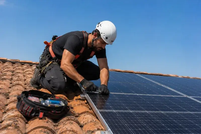 Maintenance et monitoring de panneaux solaires à Bordeaux