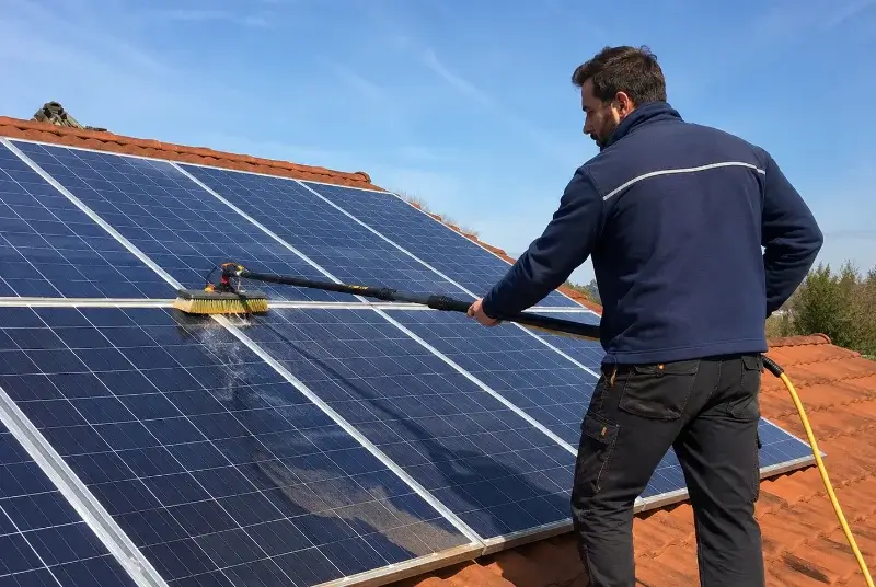 Nettoyage et entretien de panneaux solaires à Bordeaux